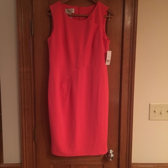 Beautiful Brand New Coral Color Dress - Picture 2 of 3
